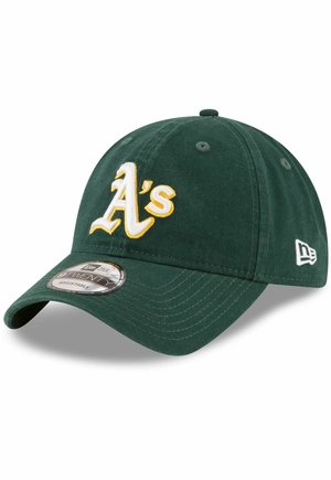 9TWENTY STRAPBACK   OAKLAND ATHLETICS FOREST - Šiltovka - dark green