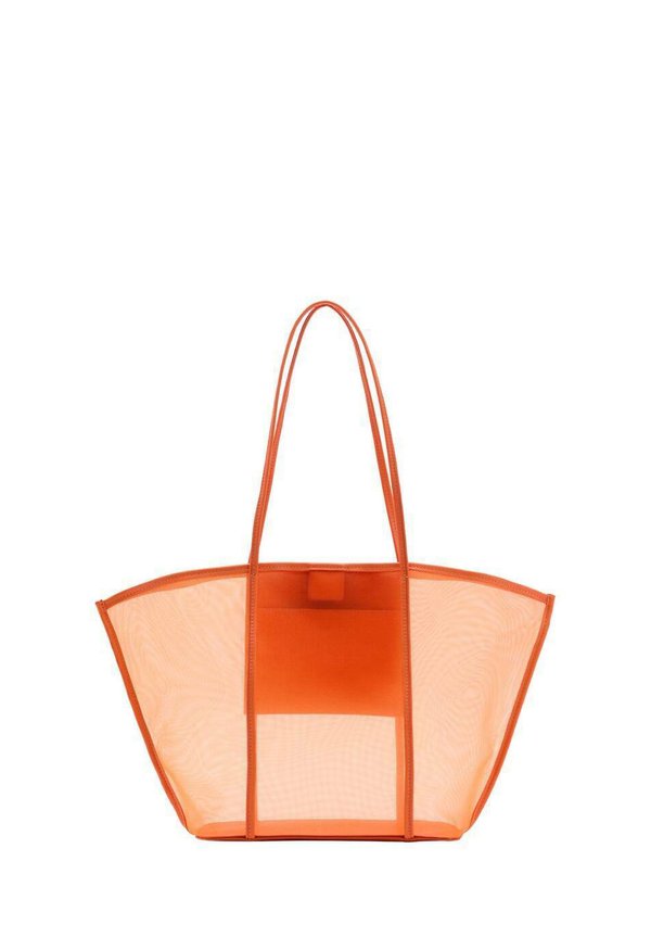SEMI-TRANSPARENT  - Tote bag - orange