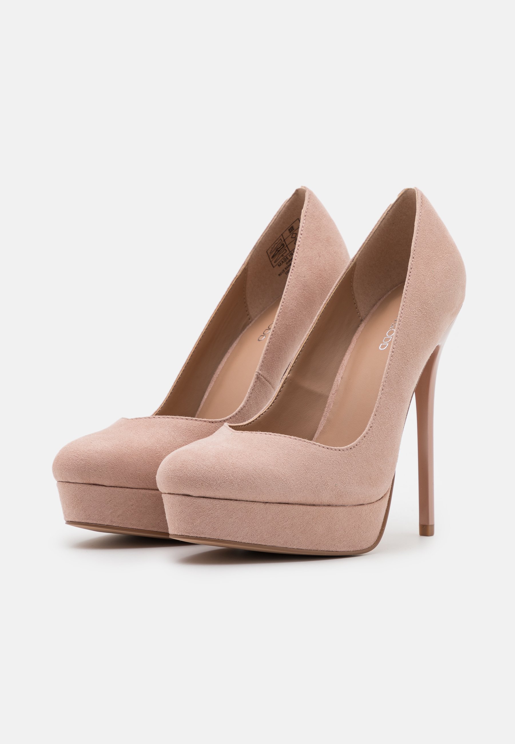 Even\u0026Odd Wide Fit Hoge hakken - beige/Nude - Zalando.nl