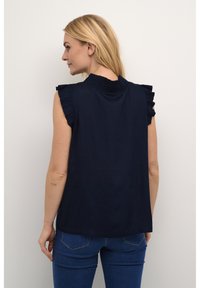 Kaffe DAHLIA SMOCK  - Camicetta - midnight marine