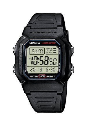 Montre à affichage digital - schwarz