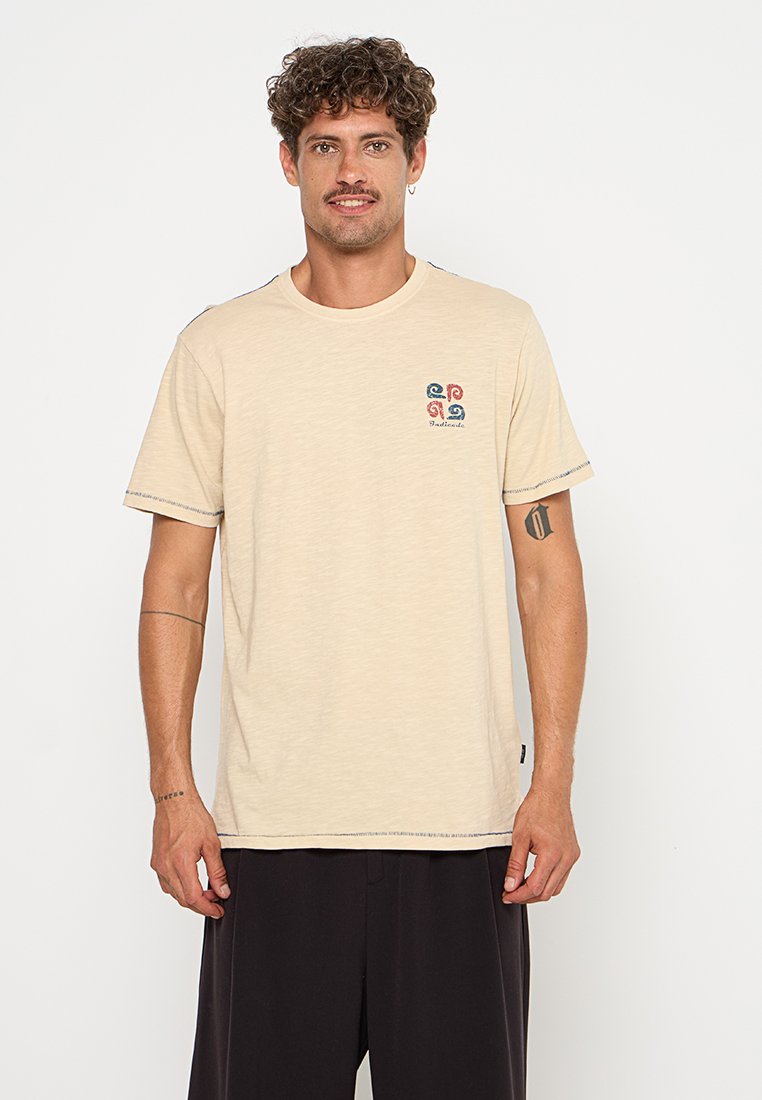 INDICODE JEANS T-shirt print beige
