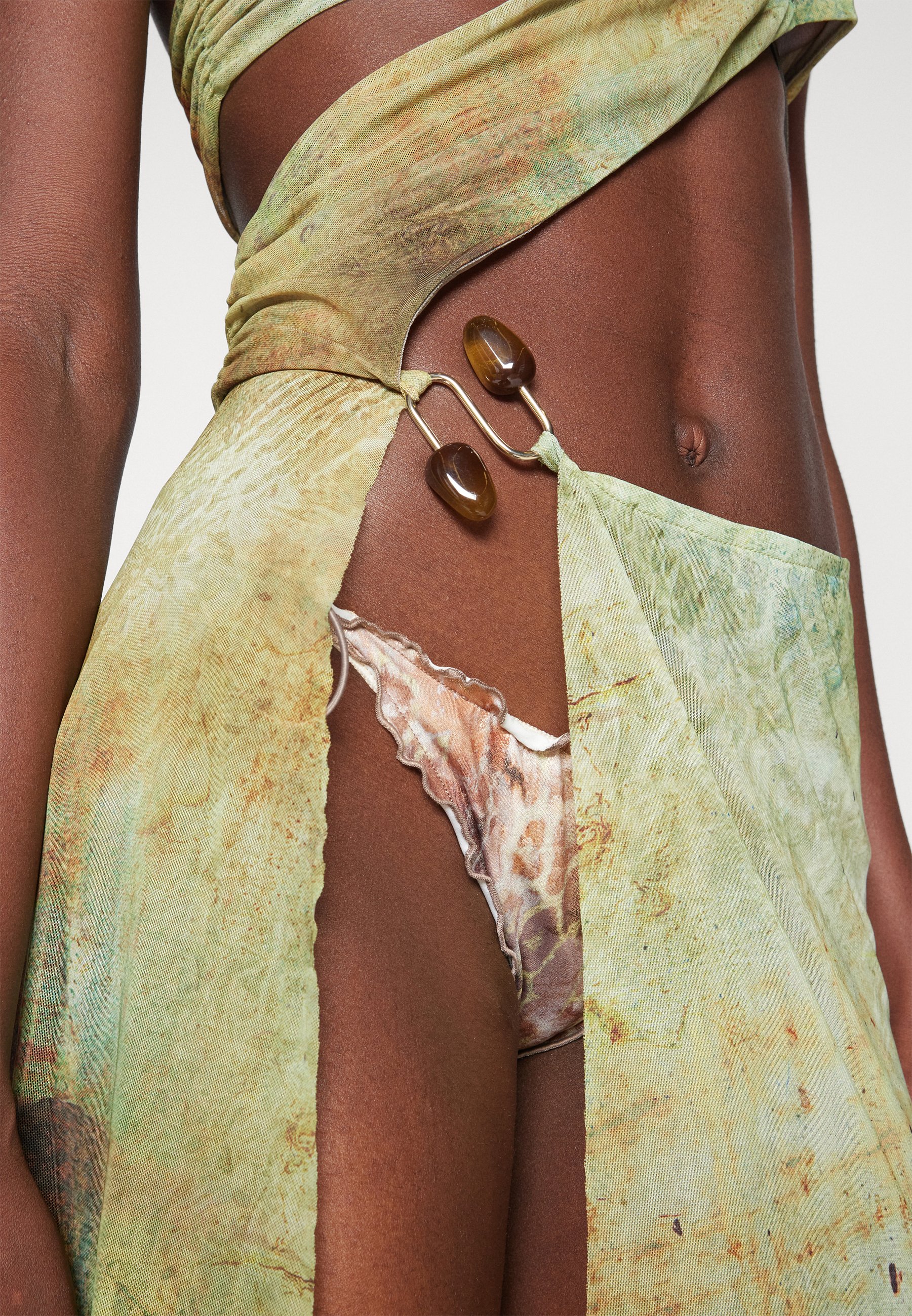 【JADED LONDON】Zilaアシンメトリーディストレストニットドレス WW27MAR4879_600x600_crop_cente