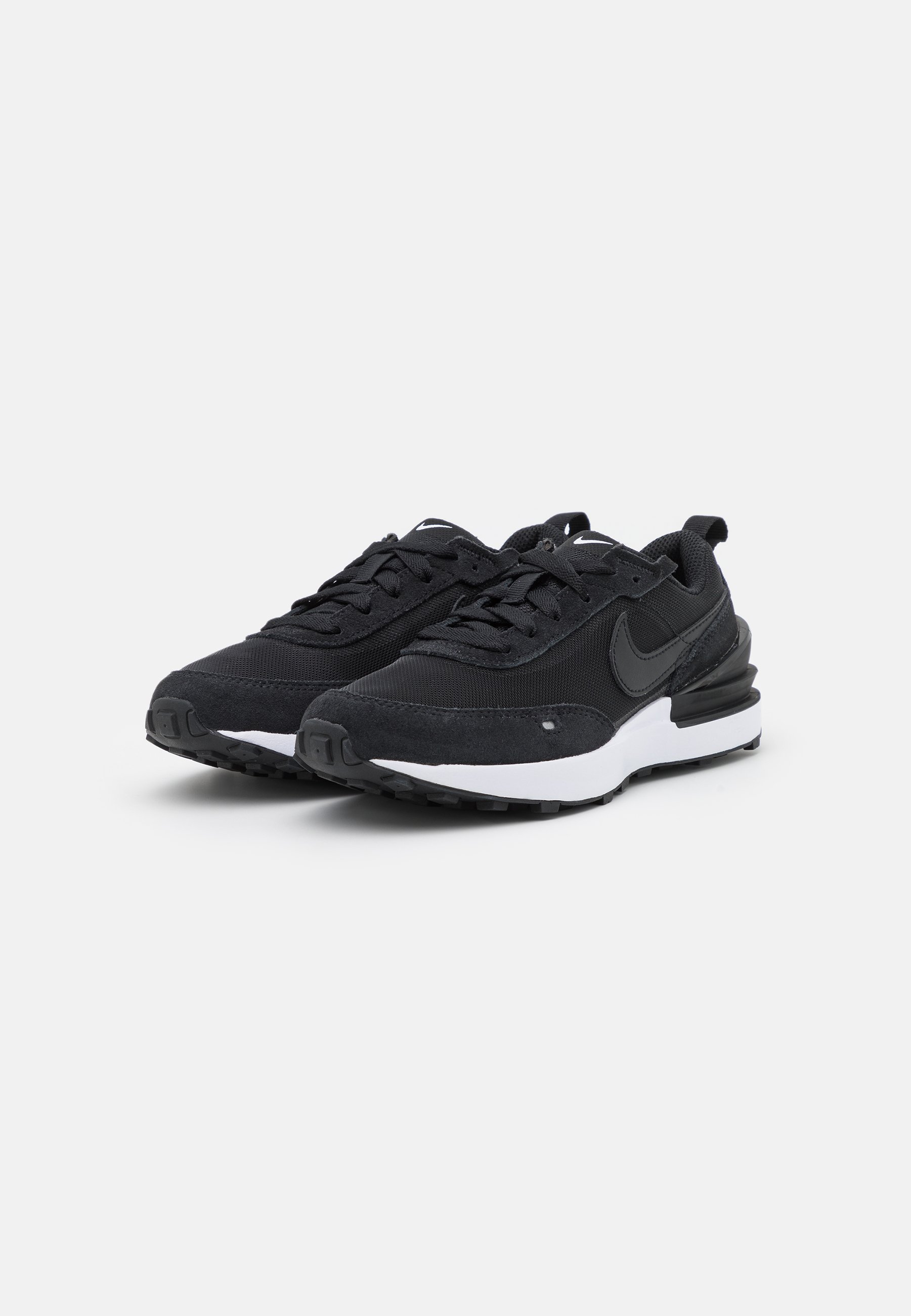 nike waffle one womens black