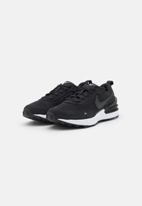Nike Sportswear WAFFLE ONE UNISEX - Športni copati - black/white/orange