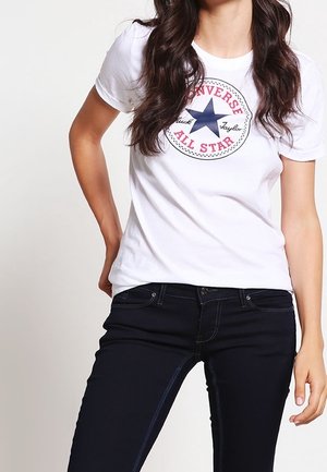 Converse T-shirt imprimé - white