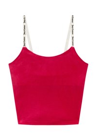 RIB VELOUR - Top - raspberry sorbet
