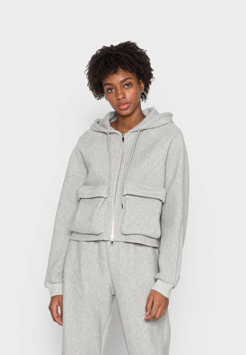 WRSTBHVR RYZEN ZIP JACKET MELANGE WOMEN Sweatjacke grey melange