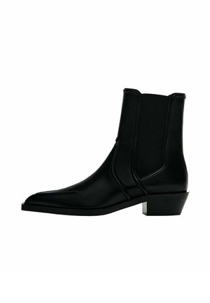 Cowboy-/Bikerstiefelette - black