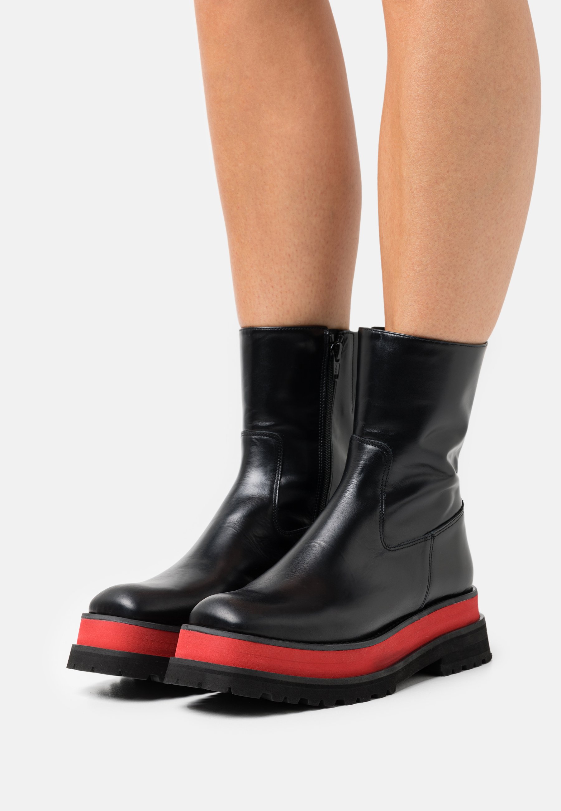 Paloma CLOE Botines con plataforma - red/blacktyson/negro Zalando.es