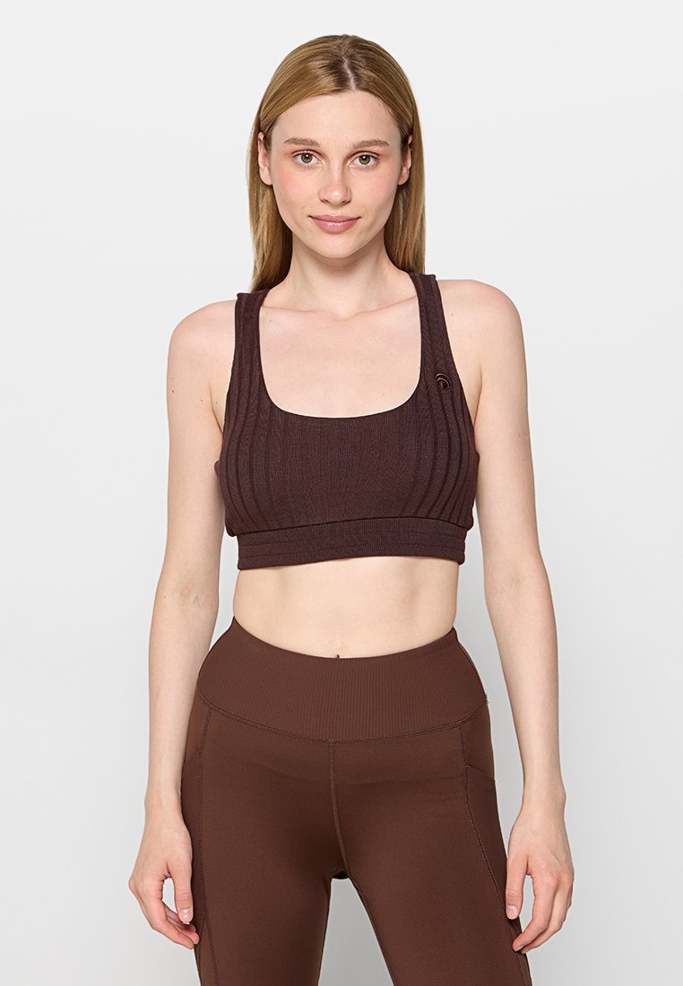 OCEANSAPART Sport-bh met medium support bruin OCEANSAPART Sport-bh met medium support bruin