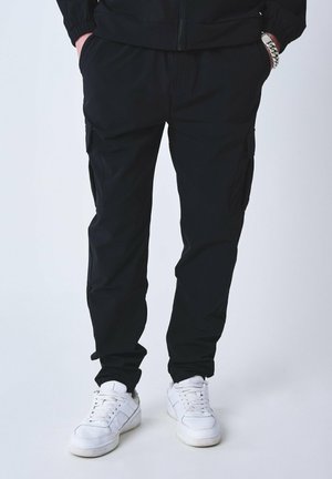 Project X Paris AVEC PASSANTS - Pantalon cargo - noir
