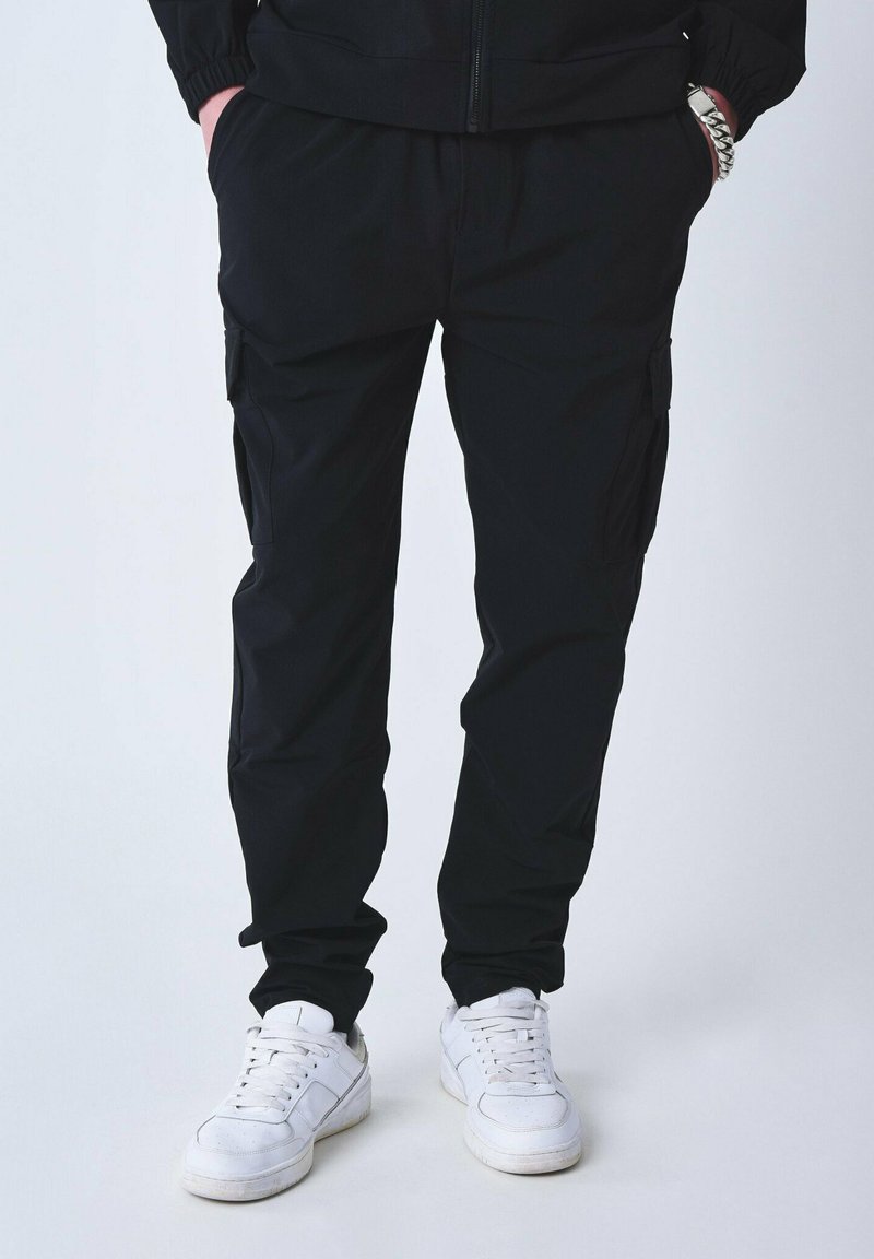 Project X Paris AVEC PASSANTS - Pantalon cargo - noir