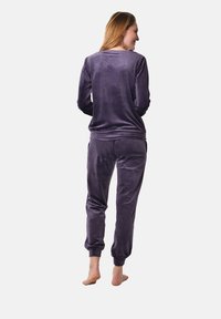 RAIKOU RAIKOU DAMEN HAUSANZUG - Jogginghose - dunkellila