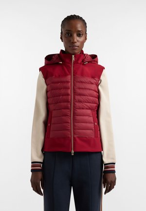 CON CAPPUCCIO - Weste - rosso chiaro