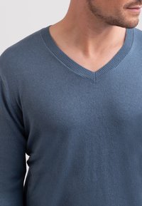 CASH-MERE Strickpullover - seehaus grün