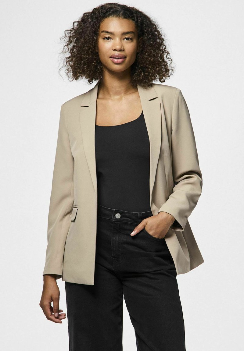 Pieces PCBOZZY - Blazer - silver mink