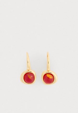 THE AMBER HONEY HOOK EARRING - Oorbellen - gold-coloured