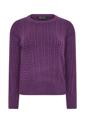 M&Co, WOMEN'S JUMPERS - Pullover - purple