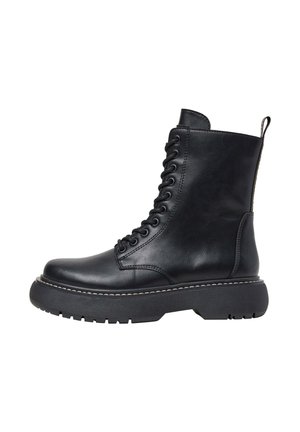 YOKO YOUNG - Platform ankle boots - black