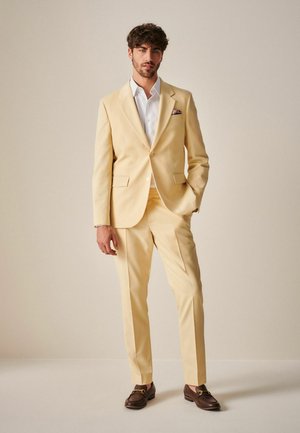 SLIM FIT MOTIONFLEX TWO BUTTON - Sakko - yellow