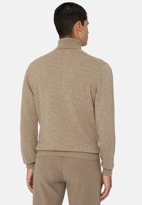 Boggi Milano POLO NECK - Maglione - hazelnut
