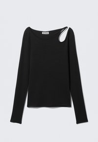 Weekday Maglietta a manica lunga - black
