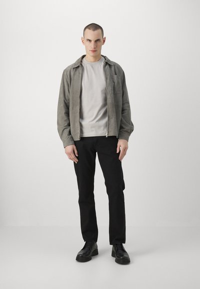 Tiger of Sweden DILLAN - Basic T-shirt - grey sand
