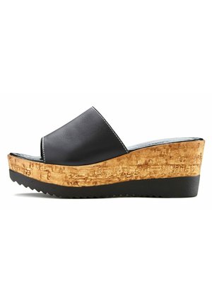 LASCANA, Pantolette hoch - schwarz