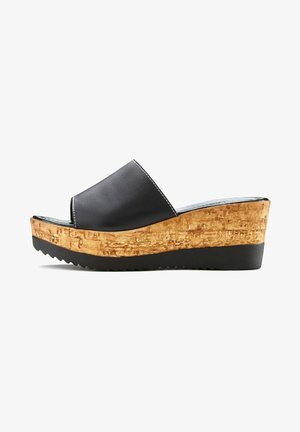 LASCANA, Pantolette hoch - schwarz
