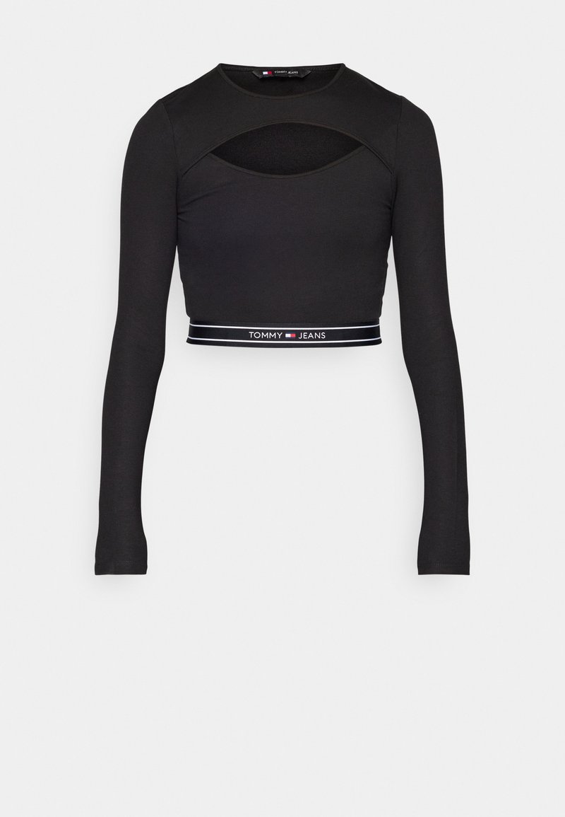 Tommy Jeans Longsleeve zwart Tommy Jeans Longsleeve zwart