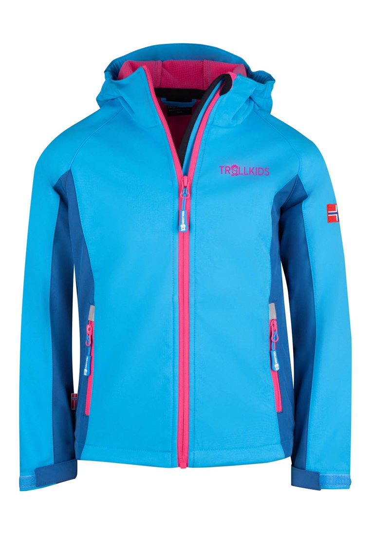Trollkids Outdoorjas blauw