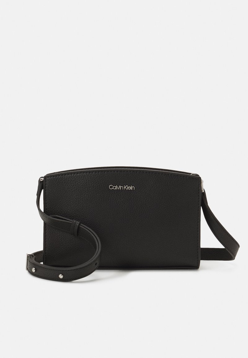 Calvin Klein - CODE CROSSBODY - Ülerinna-kott - black, Suurenda