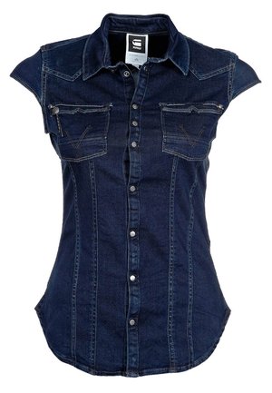 Hemdbluse - rinsed denim