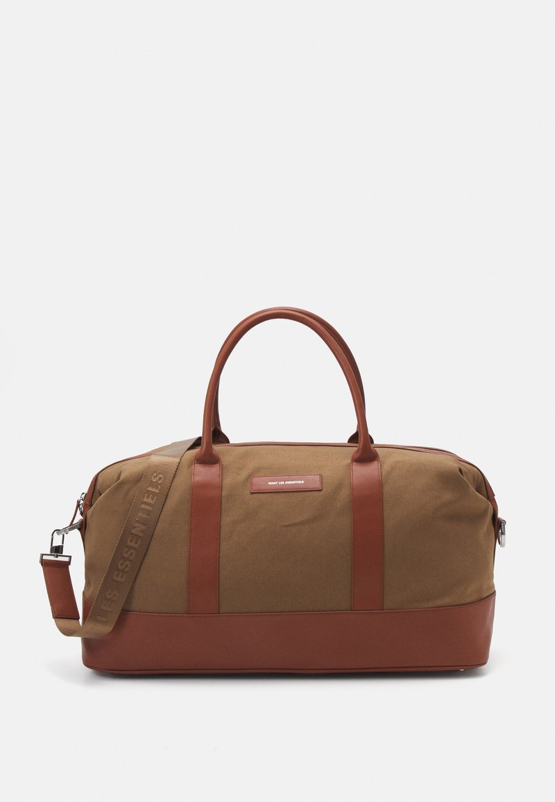 WANT Les Essentiels KELOWNA WEEKENDER UNISEX - Reisikott - dark camel