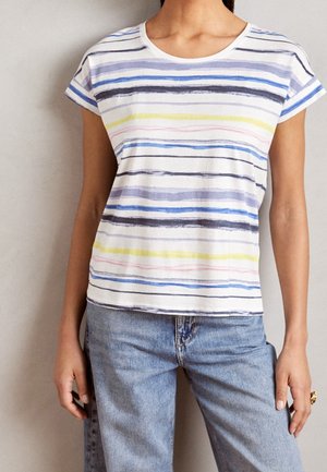 T-shirt print - blue-grey