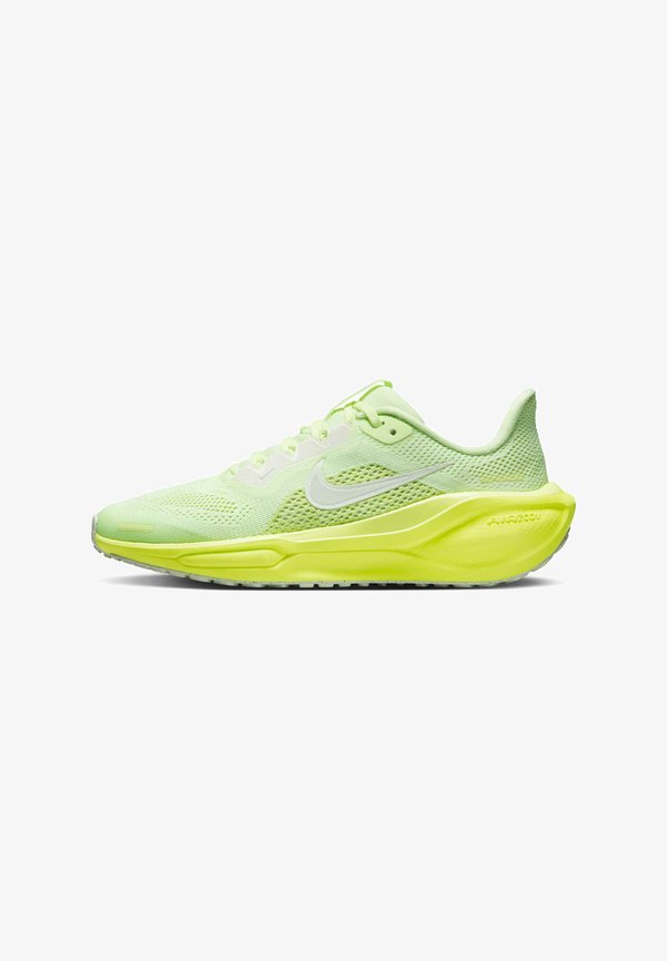AIR ZOOM PEGASUS UNISEX - Road running shoes - barely volt sail limelight lt silver