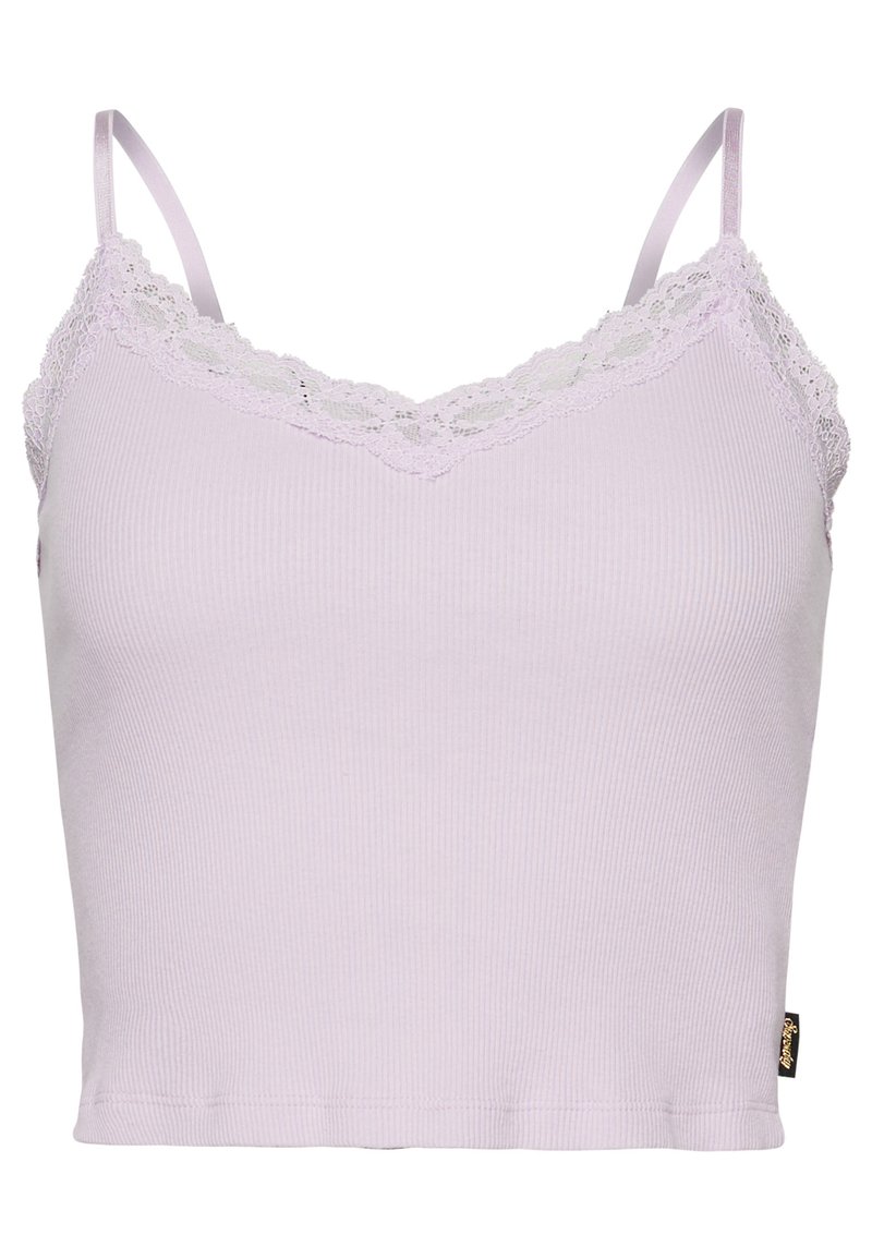 Superdry & Co Top paars Superdry & Co Top paars