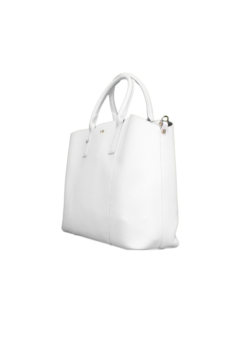Whitmor Pop And Fold Borsa Per Mollette Da Bucato - Pieghevole, Con Clip In Acciaio, Bianca, 24x17,8 Cm