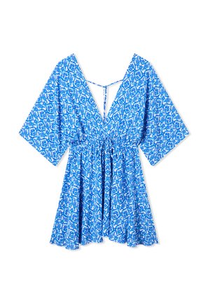 Terranova, FANTASIA ETNICA CON SCOLLO - Vestito casual - var bianco ottico