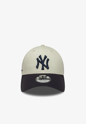 SIDE SCRIPT 9FORTY® UNISEX - Caps - off-white/navy