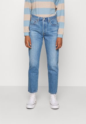Jean droit - blue denim