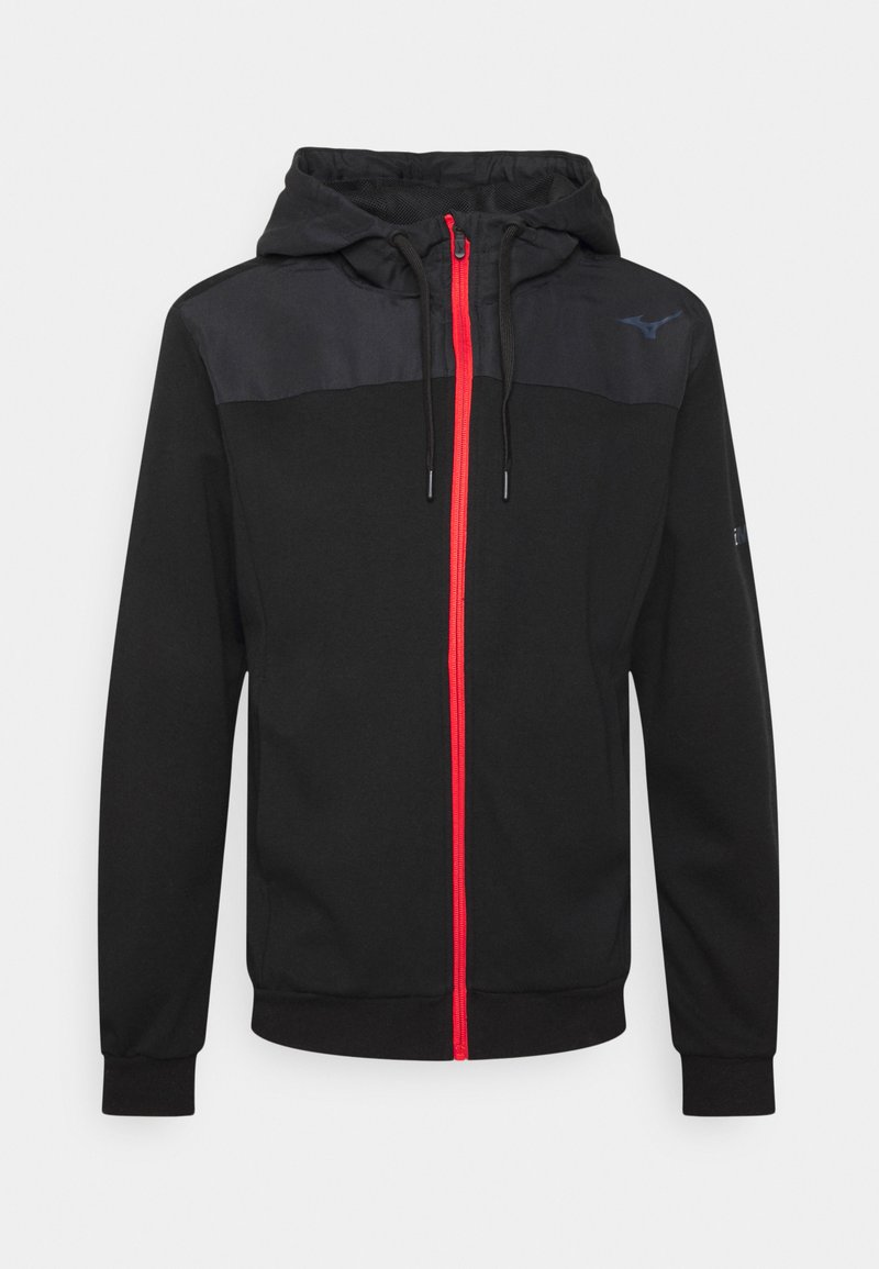 Mizuno ATHLETIC JACKET - Camisola com fecho - black