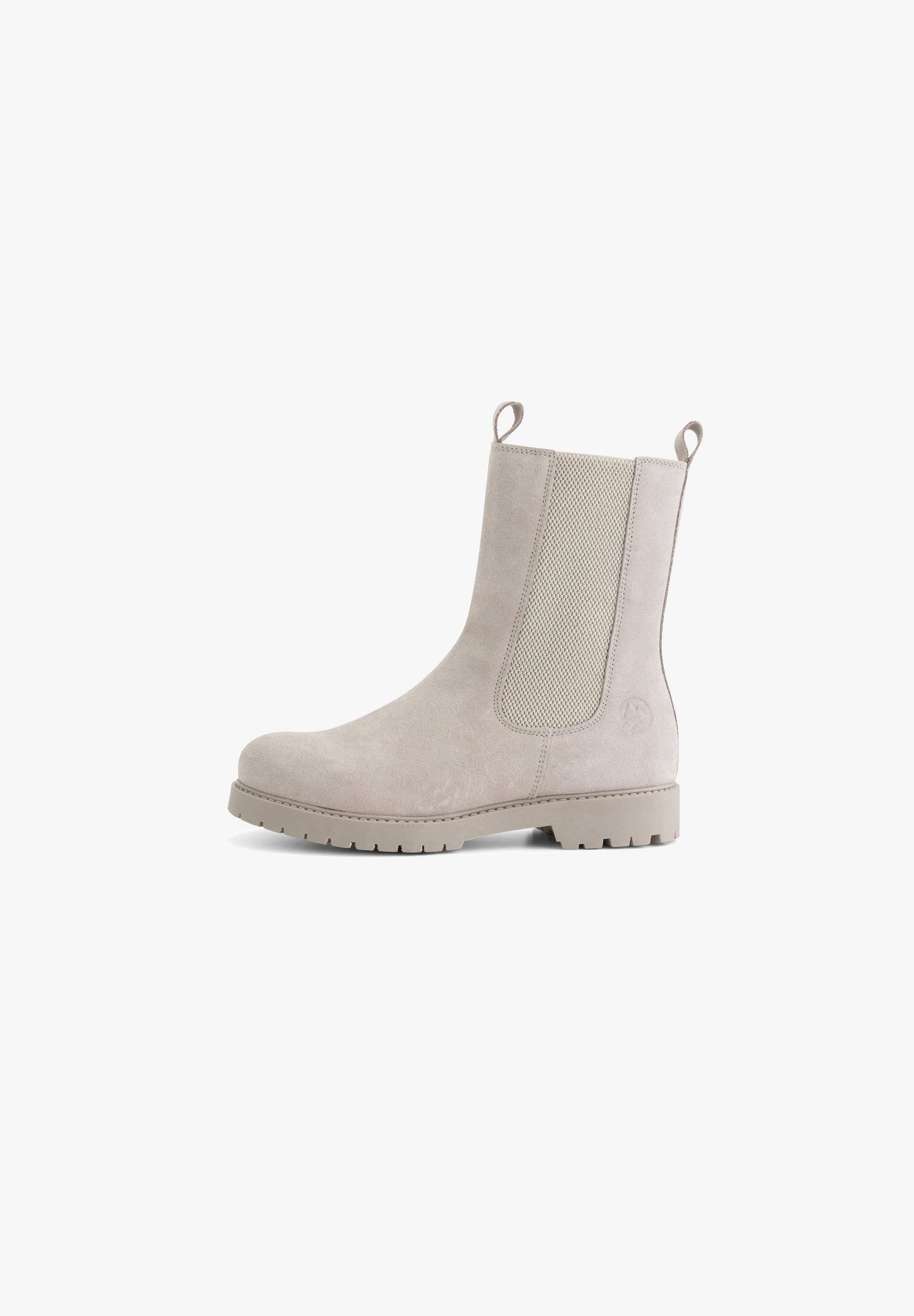 No Stress - Dames - Taupe suède chelsea boots met rits - Maat 40 No Stress - Dames - Taupe suède chelsea boots met rits - Maat 40