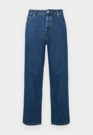 Laza szabású farmerek - washed indigo