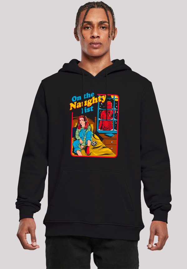 STRANGER THINGS NAUGHTY LIST NETFLIX TV SERIES - Sweatshirt - schwarz