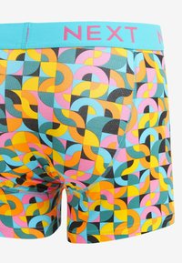 Next 4 PACK - Boxer alsónadrág - bright blue green yellow circle geo