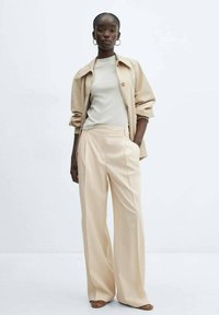 Mango Broek - beige