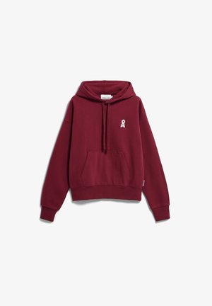 ARMEDANGELS, FRANCISARAA ICONIC Å - Felpa con cappuccio - velvet red