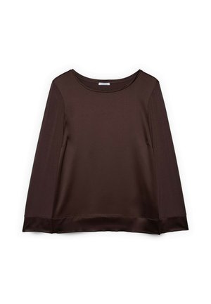 Fiorella Rubino, T-SHIRT BIMATERICA - Bluse - marrone